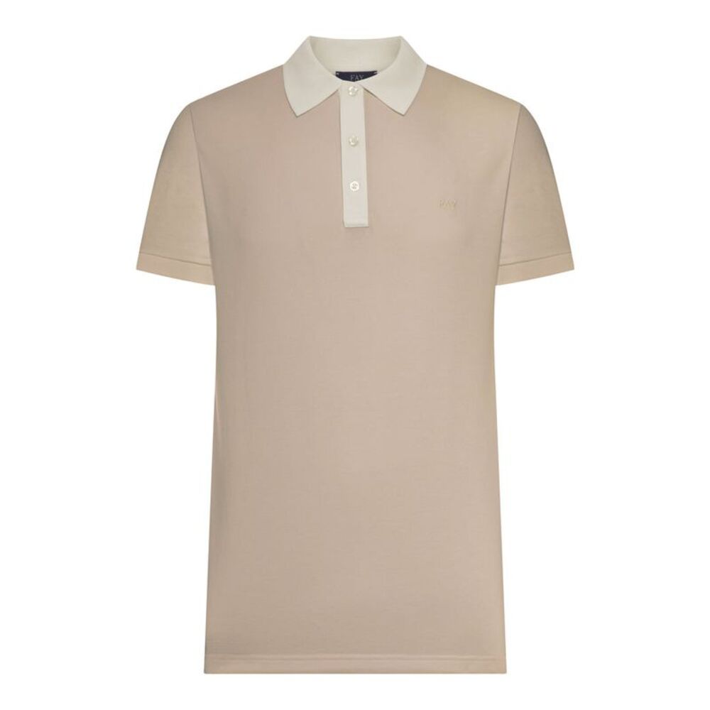 Fay Archive Men Cotton Piquet Polo Shirt